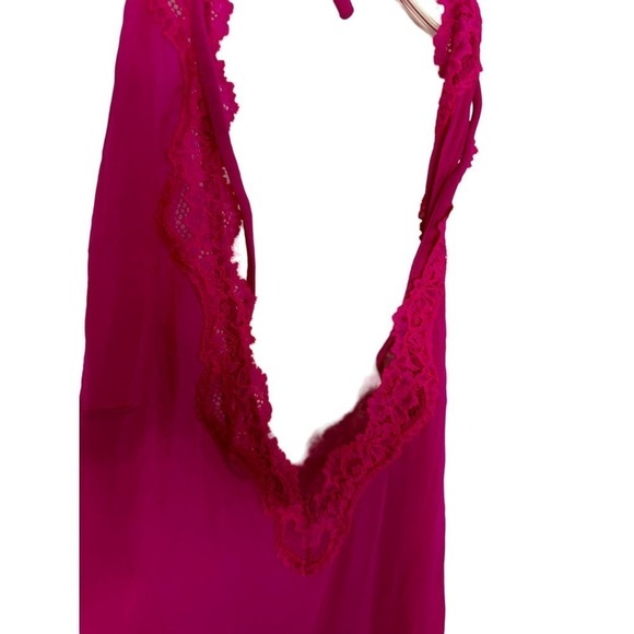 SKIMS SUMMER MESH LACE PLUNGE LONG DRESS - Picture 6 of 9